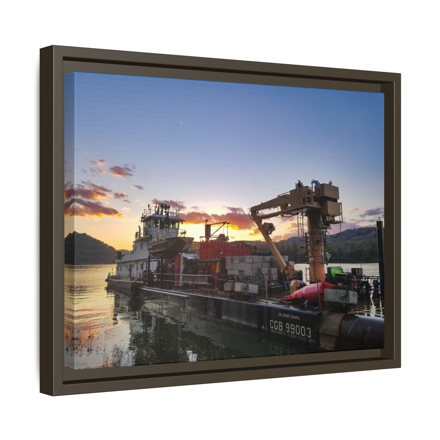 USCGC Osage — Ohio Riverbank