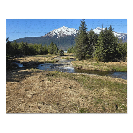 Steep Creek, Steeper Challenge, Jigsaw Puzzle, Alaska