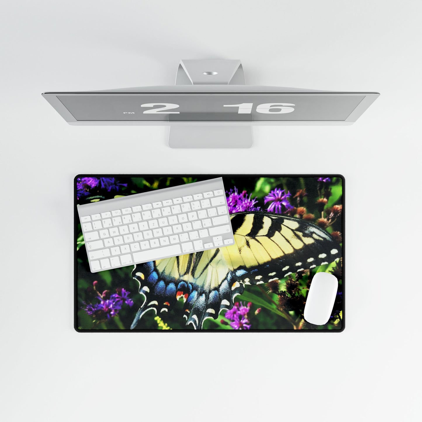 Butterfly Desk Mat, Your Dreamy Escape During Long Workdays, Desk Mats