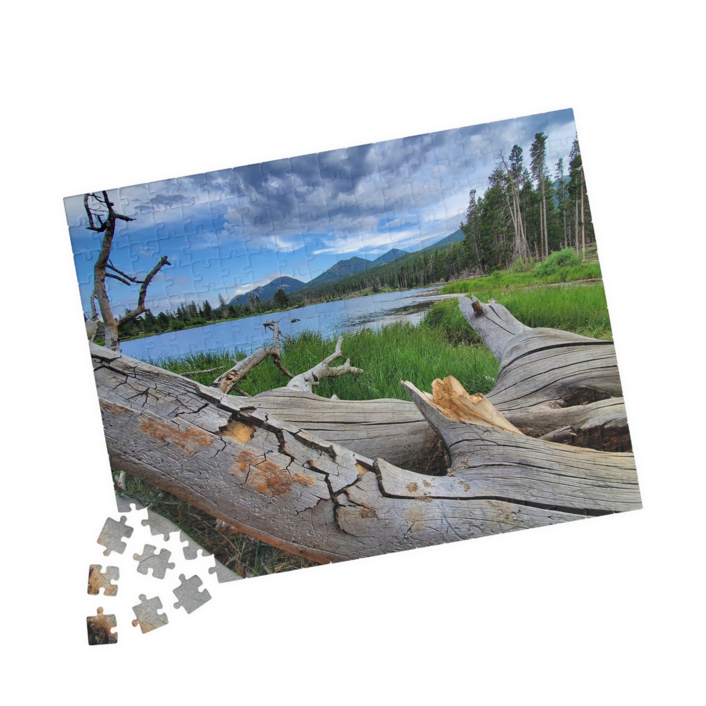 Rocky Mountain Highs and Puzzle-Loving Lows, Jigsaw Puzzle, Landscape Puzzle, Scenic Puzzle, Meditation Activity, Relaxation Hobby