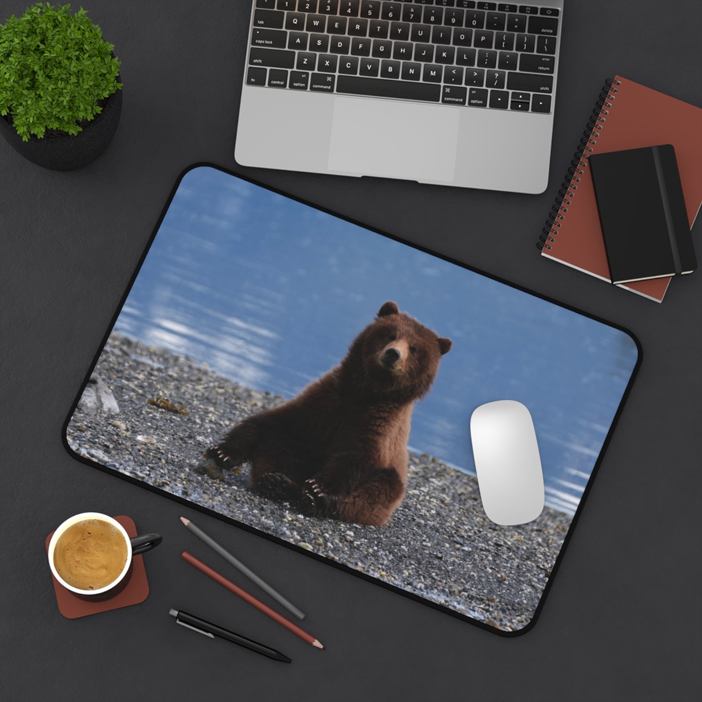 Bearly Working Desk Mat